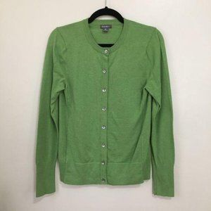 EDDIE BAUER christine cardigan sweater button D18